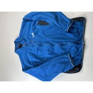 The North Face Blue Fleece full zip jacket size M